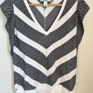 WHBM Flutter Sleeve Sweater